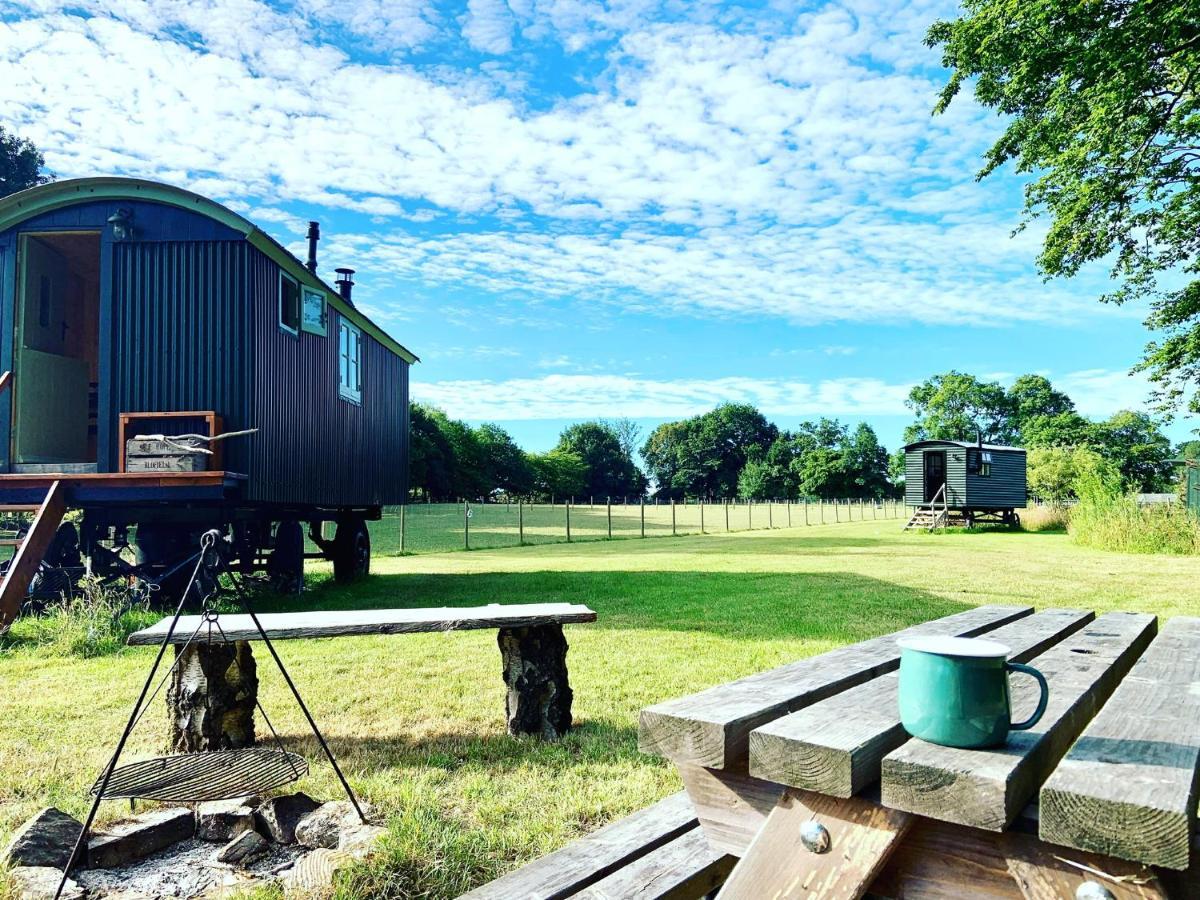 The Big Green Shepherds Hut Charlwood Екстер'єр фото